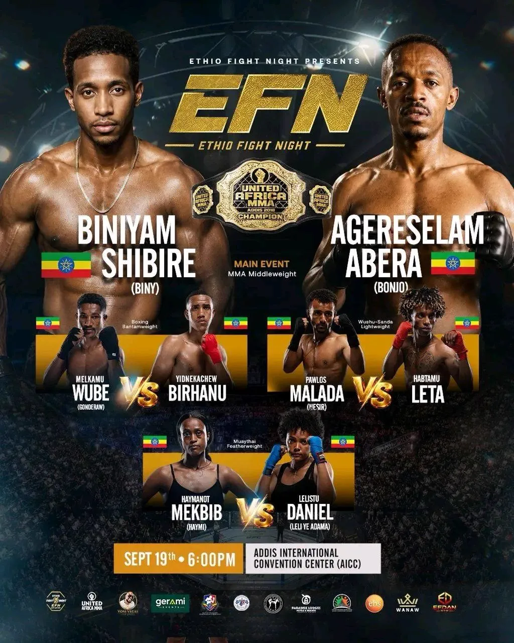 Ethio Fight Night championship